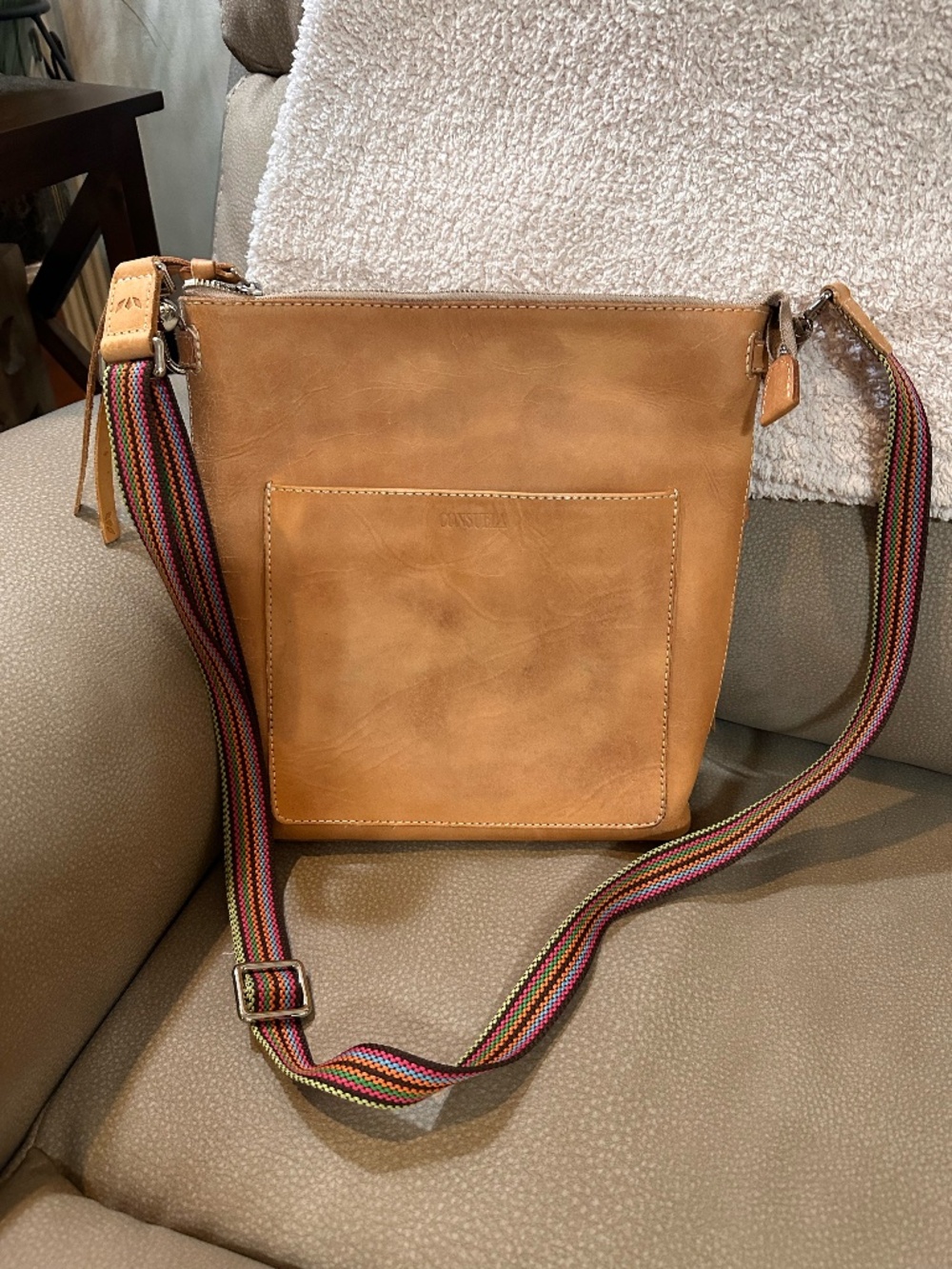 Consuela leather Tour Crossbody
